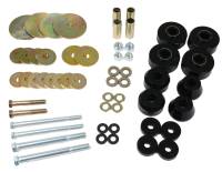 Energy Suspension - Energy Suspension 67-68 Chevrolet C-10 Pickup Black Body Mount Set - 3.4174G - Image 2