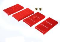 Energy Suspension - Energy Suspension 67-69 Camaro / 62-74 Nova/Chevy II / 67-69 Firebird Red Mono-Leaf Spring Isolators - 3.6113R - Image 3
