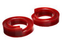 Energy Suspension - Energy Suspension Frnt.Spring Lift Isltr. 1.25in - Red - 3.6115R - Image 1