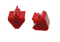 Energy Suspension Gm Style Pull Thru Bump Stop - Red - 3.9103R