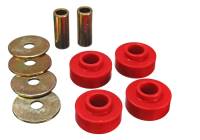 Energy Suspension 89-97 Ford Thunderbird / 99-04 Mustang Cobra Red Differential Carrier Bushings - 4.1126R