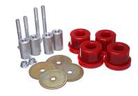 Energy Suspension - Energy Suspension 2015 Ford Mustang (Exc Cobra) Red Differential Mount Bushing Set - 4.1139R - Image 1