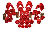 Energy Suspension - Energy Suspension 73-79 Ford F-150 Pickup w/ 2 Degree C-Bushing Red Hyper-Flex Master Bushing Set - 4.18106R - Image 3