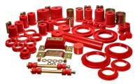 Energy Suspension - Energy Suspension 94-95 Ford Mustang Red Hyper-flex Master Bushing Set w/ V-8 - 4.18109R - Image 3