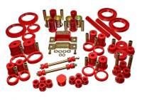 Energy Suspension - Energy Suspension 85-93 Ford Mustang Red Hyper-flex Master Bushing Set w/ V-8 - 4.18110R - Image 2