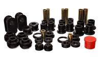 Energy Suspension - Energy Suspension 92-06 Ford E-250/E-350 Van 2WD Black Hyper-flex Master Bushing Set - 4.18116G - Image 1