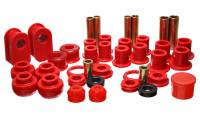 Energy Suspension - Energy Suspension 92-06 Ford E-250/E-350 Van 2WD Red Hyper-flex Master Bushing Set - 4.18116R - Image 3