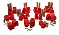 Energy Suspension - Energy Suspension 00-04 Ford Excursion 4WD Red Hyper-flex Master Bushing Set - 4.18120R - Image 2