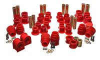 Energy Suspension - Energy Suspension 00-04 Ford Excursion 4WD Red Hyper-flex Master Bushing Set - 4.18120R - Image 3