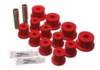 Energy Suspension - Energy Suspension 64-73 Ford Mustang Red Rear Leaf Spring Bushing Set - 4.2101R - Image 1