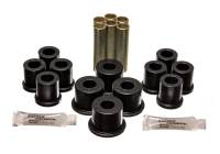 Energy Suspension Fd 4 Wd Frt Sprg Bush Set - Black - 4.2117G