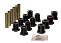 Energy Suspension Fd 4 Wd Frt Sprg Bush Set - Black - 4.2119G