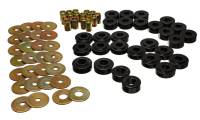 Energy Suspension Rr Spring Frame Shackle Kit - Black - 4.2127G