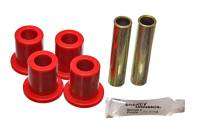 Energy Suspension - Energy Suspension Front Spring Shackle Only - Red - 4.2130R - Image 1