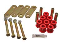 Energy Suspension Fd Heavy Duty Shackle Set - Red - 4.2136R