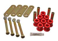 Energy Suspension - Energy Suspension Fd Heavy Duty Shackle Set - Red - 4.2136R - Image 2