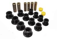 Energy Suspension - Energy Suspension 00-04 Ford Excursion 4WD / 99-04 F250/F350 4WD Black Front Leaf Spring Bushing Set - 4.2148G - Image 2