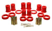 Energy Suspension Fd Diff Cntrl Arm W/Thrust Wsh - Red - 4.3114R