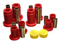 Energy Suspension - Energy Suspension 92-97 Mercury Gr Marquis / 92-97 Ford Crown Victoria Red Front End C/A Bushing Set - 4.3150R - Image 1