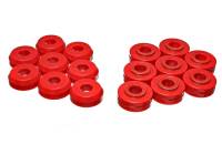 Energy Suspension - Energy Suspension Fd Bronco Body Mount Set - Red - 4.4101R - Image 1