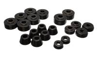 Energy Suspension - Energy Suspension Fd Bronco Body Mount Set - Black - 4.4102G - Image 1