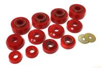 Energy Suspension - Energy Suspension Fd 4Wd Body Mounts - Red - 4.4104R - Image 2