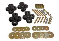 Energy Suspension - Energy Suspension Bronco Body Mnt W/Hardware - Black - 4.4110G - Image 1