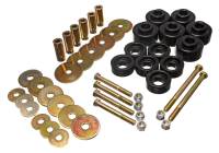 Energy Suspension 97-03 Ford F-100/F-150 2WD/F250 2WD & L-Duty Black Body (Cab) Mount Set - 4.4113G