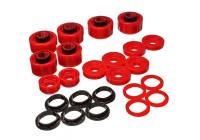 Energy Suspension - Energy Suspension 05-07 Ford F250/F350 2/4WD Red Body Mount Set - 4.4121R - Image 2