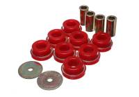 Energy Suspension - Energy Suspension 2015 Ford Mustang (Exc Cobra) Red Subframe Bushing Set - 4.4122R - Image 1