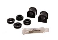 Energy Suspension - Energy Suspension 98-99 Ford Contour / 99-01 Mercury Cougar Black 18mm Rear Sway Bar Bushing Set - 4.5176G - Image 1