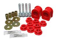 Energy Suspension - Energy Suspension 99-04 Ford F250 SD/350 4WD Red Front 1-1/4in Sway Bar Bushing Set - 4.5192R - Image 3