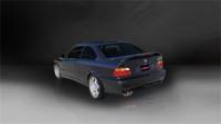 CORSA Performance - Corsa 1992-1999 BMW 325i/is Coupe E36 Polished Sport Cat-Back Exhaust - 14553 - Image 3