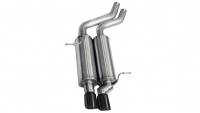 Corsa 2001-2006 BMW 325i/ci Convertible E46 Black Sport Axle-Back Exhaust - 14559BLK