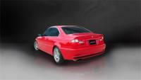 CORSA Performance - Corsa 2001-2006 BMW 325i/ci Convertible E46 Black Sport Axle-Back Exhaust - 14559BLK - Image 3