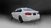 CORSA Performance - Corsa 2012-17 BMW 335i Sedan RWD F30 3in Polished Touring Dual Rear Single 3.5in Tip Cat-BackExhaust - 14937 - Image 3