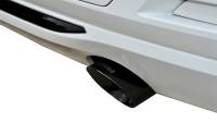 CORSA Performance - Corsa 2012-2017 BMW 335i Sedan RWD F30 3in Black Touring Dual Rear Single 3.5in Tip Cat-Back Exhaust - 14937BLK - Image 2