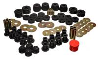 Energy Suspension - Energy Suspension 85-92 VW Golf/GTI/Jetta / 72-93 Dodge Ramcharger Blk Hyper-flex Master Bushing Set - 5.18101G - Image 1