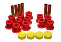 Energy Suspension Rear Leaf Spring Set - Red - 5.2114R