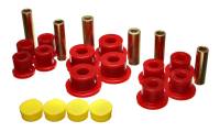 Energy Suspension - Energy Suspension 02-05 Dodge Ram 1500 2WD Red Rear Leaf Spring Bushing Set - 5.2115R - Image 2