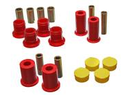 Energy Suspension - Energy Suspension 97-01 Dodge Dakota 2WD Red Front Control Arm Bushing Set - 5.3122R - Image 1