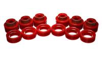 Energy Suspension - Energy Suspension 94-01 Dodge Ram 1500 / 94-02 Ram 2500/3500 Red Body (Cab) Mount Set - 5.4107R - Image 2