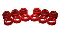 Energy Suspension - Energy Suspension 94-01 Dodge Ram 1500 / 94-02 Ram 2500/3500 Red Body (Cab) Mount Set - 5.4107R - Image 3