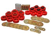 Energy Suspension - Energy Suspension Cab Mount Set - Club Cab - Red - 5.4115R - Image 3