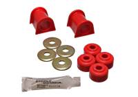 Energy Suspension - Energy Suspension 90-94 Mitsubishi Eclipse AWD Red 20mm Front Sway Bar Bushings (Sway bar end link b - 5.5106R - Image 1