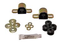 Energy Suspension - Energy Suspension 90-94 Mitsubishi Eclipse AWD Black 20mm Rear Sway Bar Bushings (Sway bar end link - 5.5108G - Image 2
