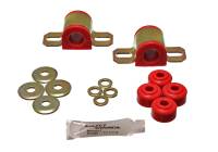 Energy Suspension - Energy Suspension 90-94 Mitsubishi Eclipse AWD Red 20mm Rear Sway Bar Bushings (Sway bar end link bu - 5.5108R - Image 1