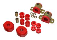 Energy Suspension - Energy Suspension 72-93 Dodge D100/200/300/Ramcharger 2WD Red 15/16in Front Sway Bar Bushings - 5.5140R - Image 3