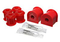 Energy Suspension 00-04 Dodge Dakota 4WD / 00-03 Durango 4WD Red 15mm Rear Sway Bar Bushing Set - 5.5167R