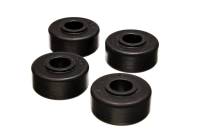 Energy Suspension - Energy Suspension 79-93 Dodge D-50 2WD / 87-96 Mitsubishi 2WD PU Black Front Strut Rod Bushing Set - 5.7102G - Image 1